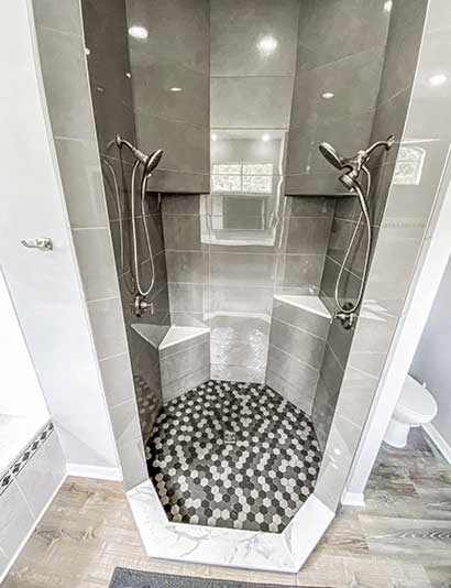 shower installation